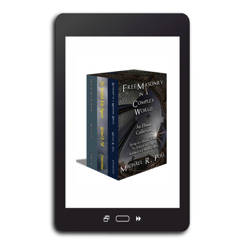 A boxed set of three books